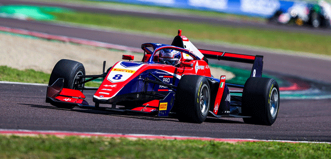 Imola, libere 2<br />Guizzo di De Palo