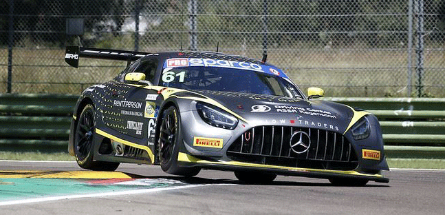 Endurance a Imola, qualifica<br />Pole Mercedes con D'Auria-Hodenius