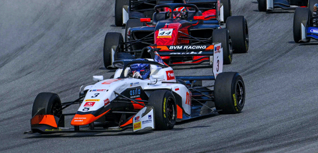 Montmel&ograve;, gare<br />Kucharczyk e BVM al top