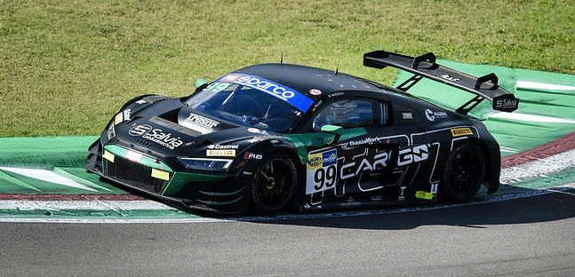 Sprint a Imola, gara 1<br />Mazzola-Rauer vincono per Audi