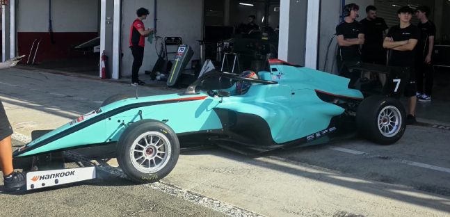 Positivo test di Dell'Edera<br />a Valencia con il team G4 Racing