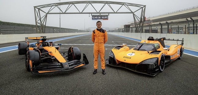 Fornaroli raddoppia in McLaren<br />Debutta in Hypercar e resta riserva in F1