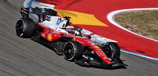 Austin - Libere 2<br />Leclerc leader, Antonelli a 0