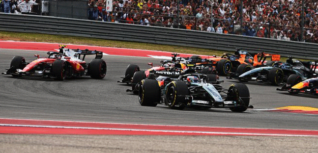 Austin - La cronaca<br />Dominio di Antonelli, Leclerc 2°<br />Mondiale rimandato in Messico