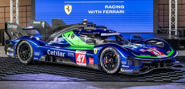 Cetilar Racing svela la Ferrari<br />499P per l’Asian Le Mans Series