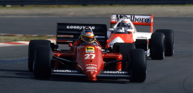 Alboreto vice campione 1985<br />Sogno iridato svanito dopo 11 GP