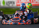 WSK Super Master Series a Sarno<br />Drummond (OK) e Miron (OKJ) volano