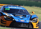 Sprint a Vallelunga, gara 1<br />Vittoria della McLaren Raptor