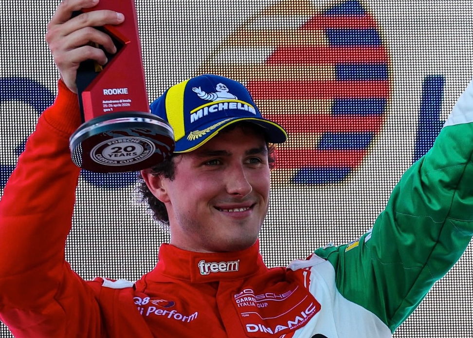 Alla scoperta di Bristot<br />Chi &egrave; la sorpresa della Porsche Cup Italia