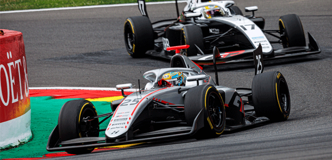 Spa, gara 1<br />Vince Jin Nakamura, Badoer secondo