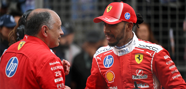 Vasseur e Hamilton quando imparate<br />l'italiano? Questione di rispetto...<br />
