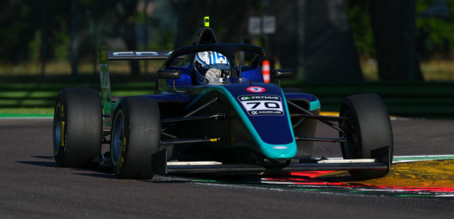 Imola, libere 1<br />Cram e AKM con Pedersen e Coronel<br />