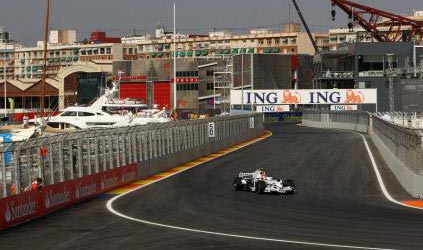 Valencia - Libere 3<br>Kubica lancia un messaggio