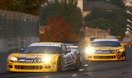 Bucarest, gara 1: doppietta Corvette, Gollin 2°, stop JetAlliance