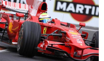Valencia - Gara<br>Dominio di Felipe Massa