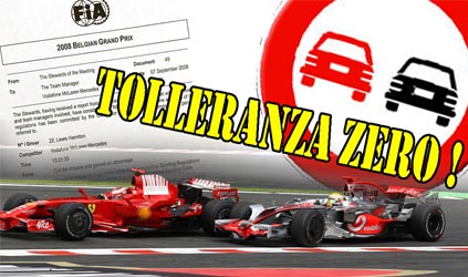 IL TEMA -  La FIA ha voluto<br>sporcare il mondiale 2008