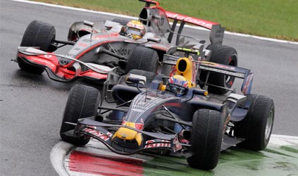 Monza - Massa delude sul bagnato, ma avvicina Hamilton