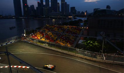 Singapore - Libere 2<br>Giro super di Alonso