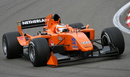 Zandvoort - Qualifica<br>Brilla l'arancione olandese