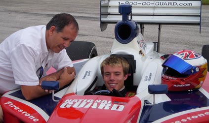 Primo test con il team Panther per Martin Plowman