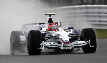 Fuji - Libere 3 <br> Kubica a suo agio sul bagnato