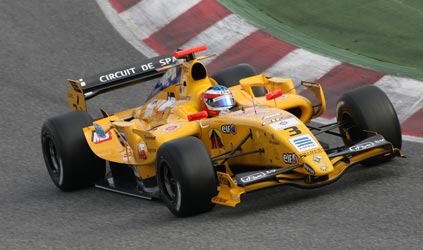 Montmelò, libere 2: Bertrand Baguette leader con Draco