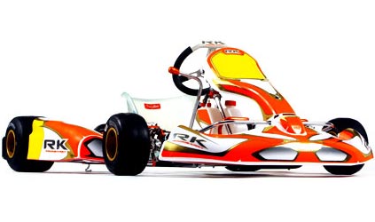 Anteprima<br>Svelato il kart RK, Robert Kubica