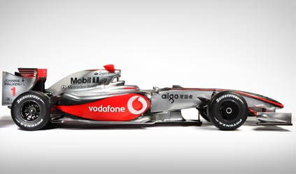 Ecco la McLaren MP4-24<br>del campione del mondo