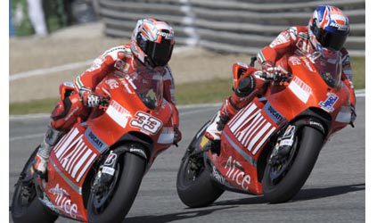 Estoril - Libere 1 <br>  Casey Stoner torna al comando