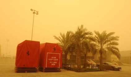 Al Sakhir, 3° giorno: anche oggi la sabbia impedisce di girare