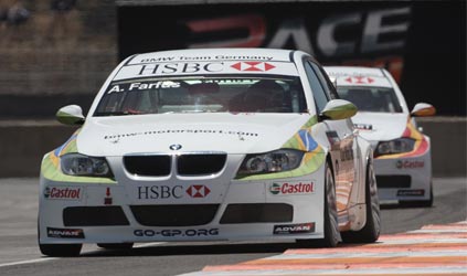 Puebla - Qualifica<br>Farfus e la BMW in pole