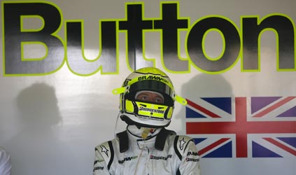 Melbourne - Gara<br>Vittoria di Button, Trulli terzo