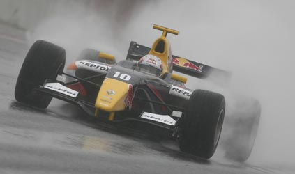 Test a Barcellona, 4° turno: Alguersuari leader nella pioggia