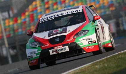 Mehdi Bennani si allena a Magny-Cours