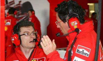 La Ferrari boccia Baldisserri<br>Il suo posto ai box va a Dyer