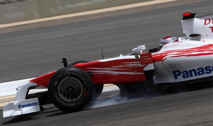 Al Sakhir - Qualifica<br>Jarno Trulli, pole per l'Abruzzo