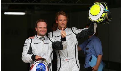 La prima tappa europea<br>non ha rallentato le Brawn