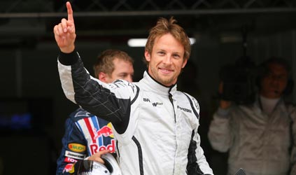 Barcellona - Gara<br>Button mette la quarta