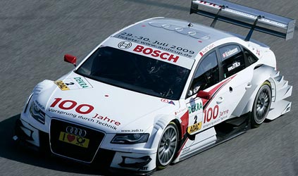 Hockenheim, gara: Ekstrom fora, Kristensen vince