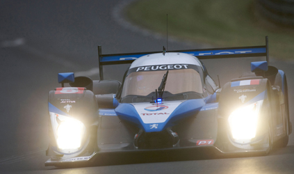 Le Mans - 3a ora<br>La Peugeot si riprende la gara