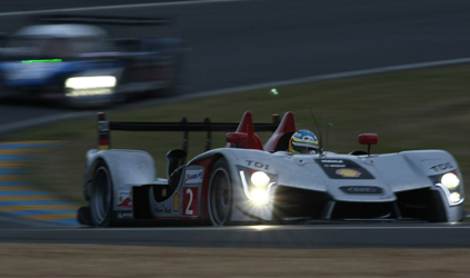 Le Mans - 7a e 8a ora<br>Gran Botto di Lucas Luhr<br> Bourdais risale secondo