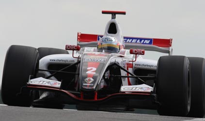 Silverstone - Superpole<br>Brilla la stella di Charles Pic