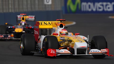 Valencia - Libere 2<br>Prove di pole per Alonso