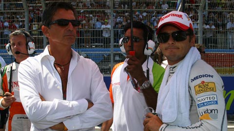 Ferrari e l'idea Giancarlo Fisichella