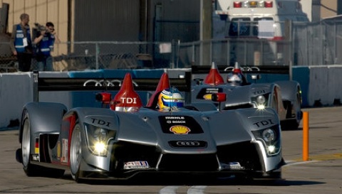 Audi al via della Petit Le Mans