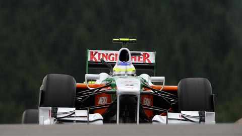 Spa - Qualifica<br>Pole di Fisichella, Trulli secondo