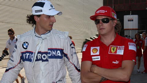 Kubica in pole per la Ferrari<br>ma vuole una opzione per il 2011