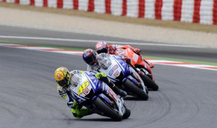 Assen, Qualifica: <br> splendida pole di Valentino Rossi