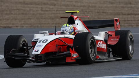 Jerez - 6° turno<br>Il rookie Ericsson al comando