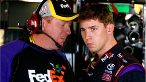Fontana, qualifica: pole di Hamlin, Papis 15°